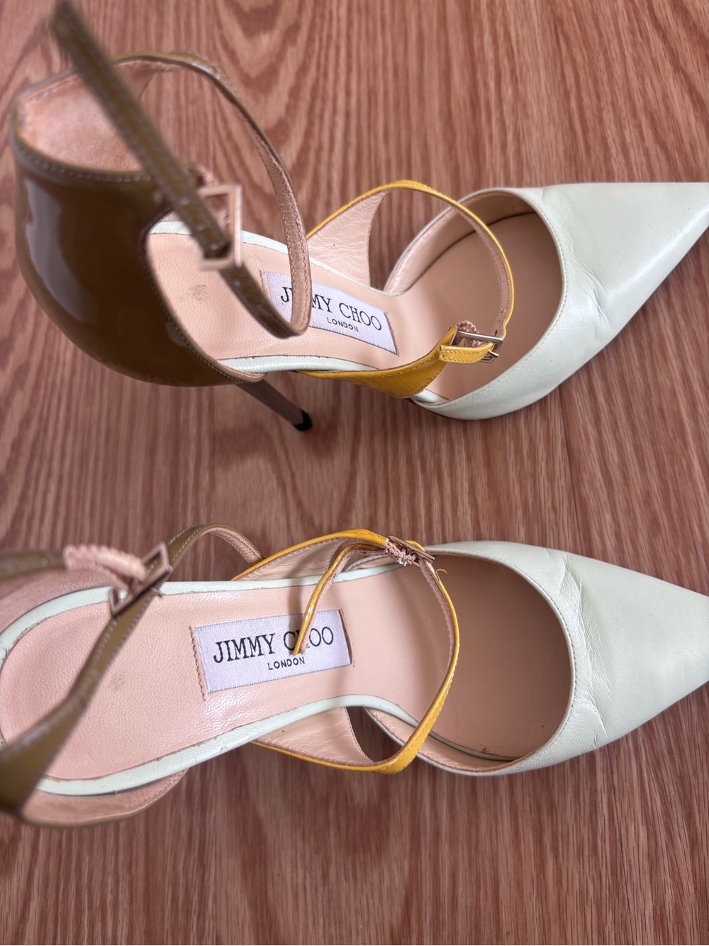 Jimmy Choo Multi Color Heels - Picture 5 of 6